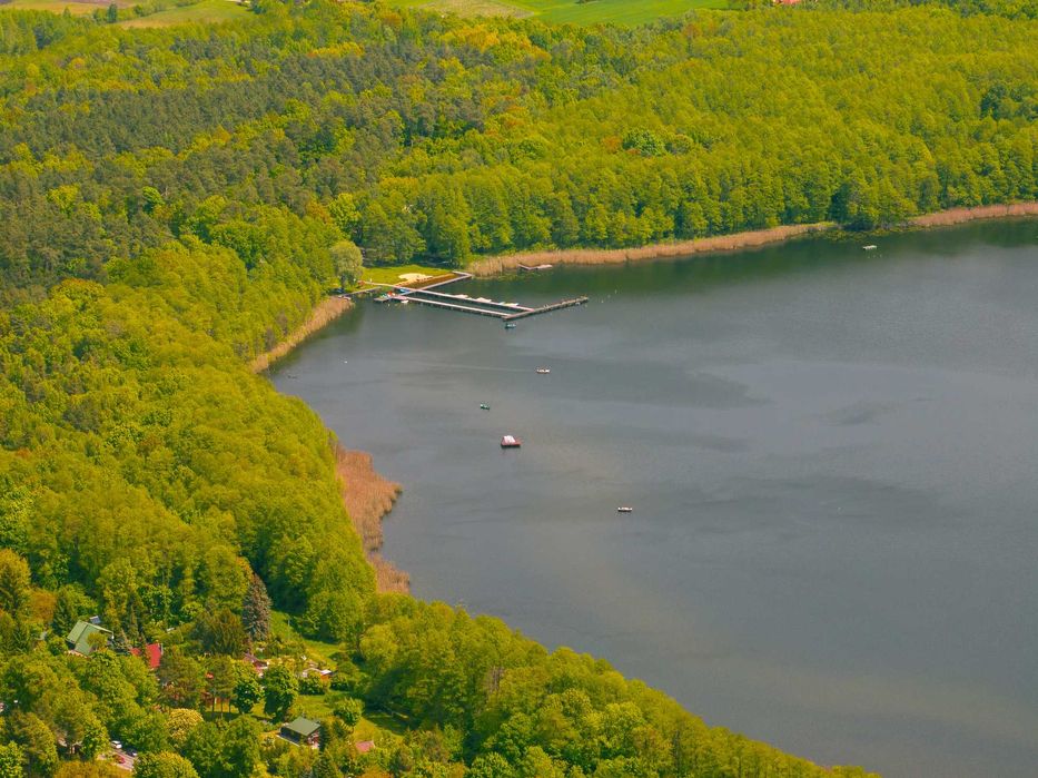 Działka jeziora Rogóźno/Łukcze pojezierze Łęczyńsko- Włodawskie