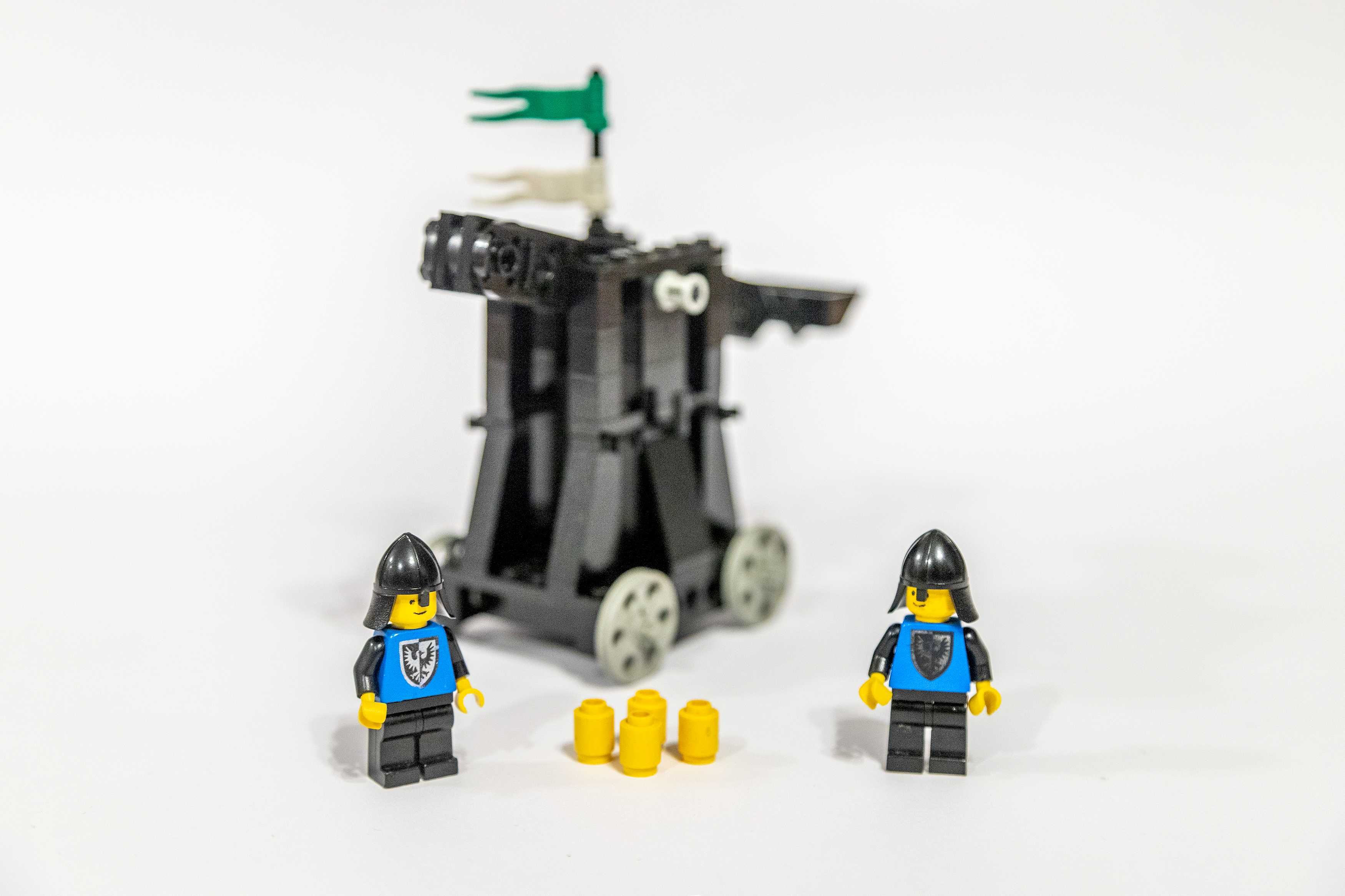 Lego Castle 6030 Catapult Black Falcons vintage tanio PRL