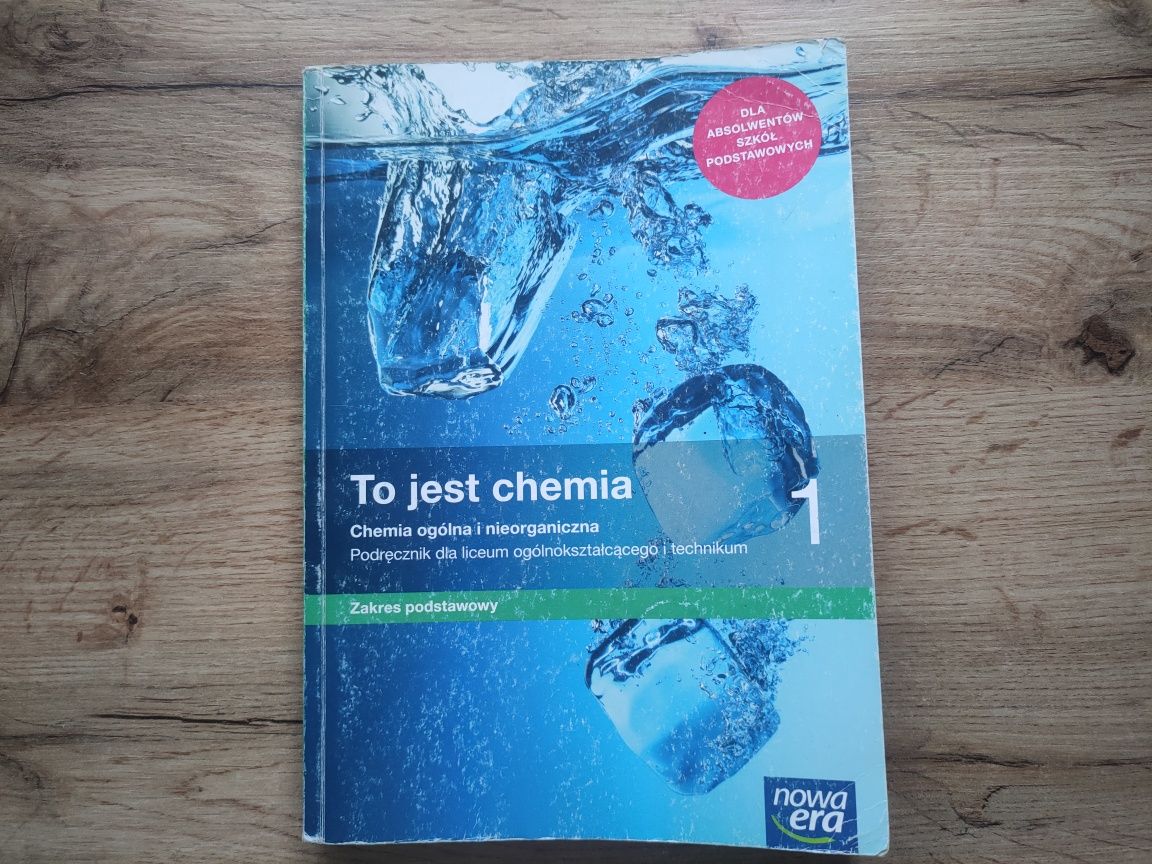 To jest chemia 1 zalres podstawowy