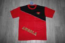T-shirt Angola - Bandeira - Nova