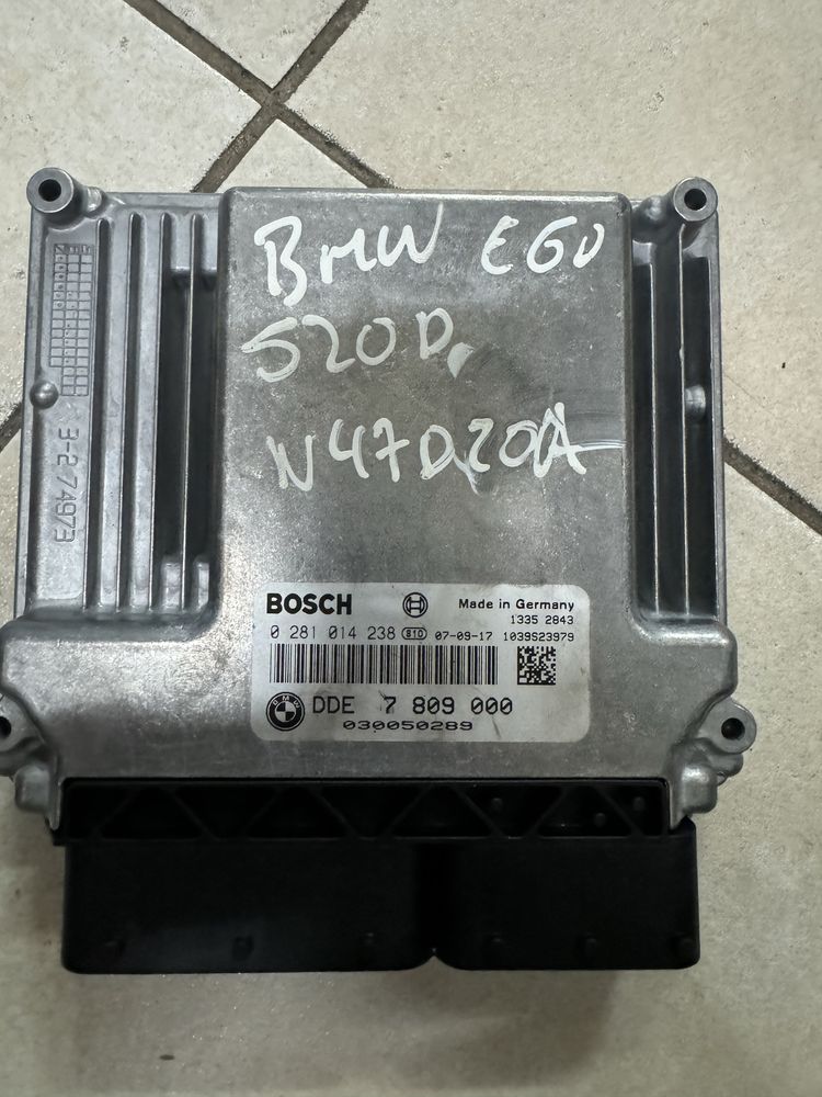 Unidade de motor (centralina) bmw e60 520d 177cv