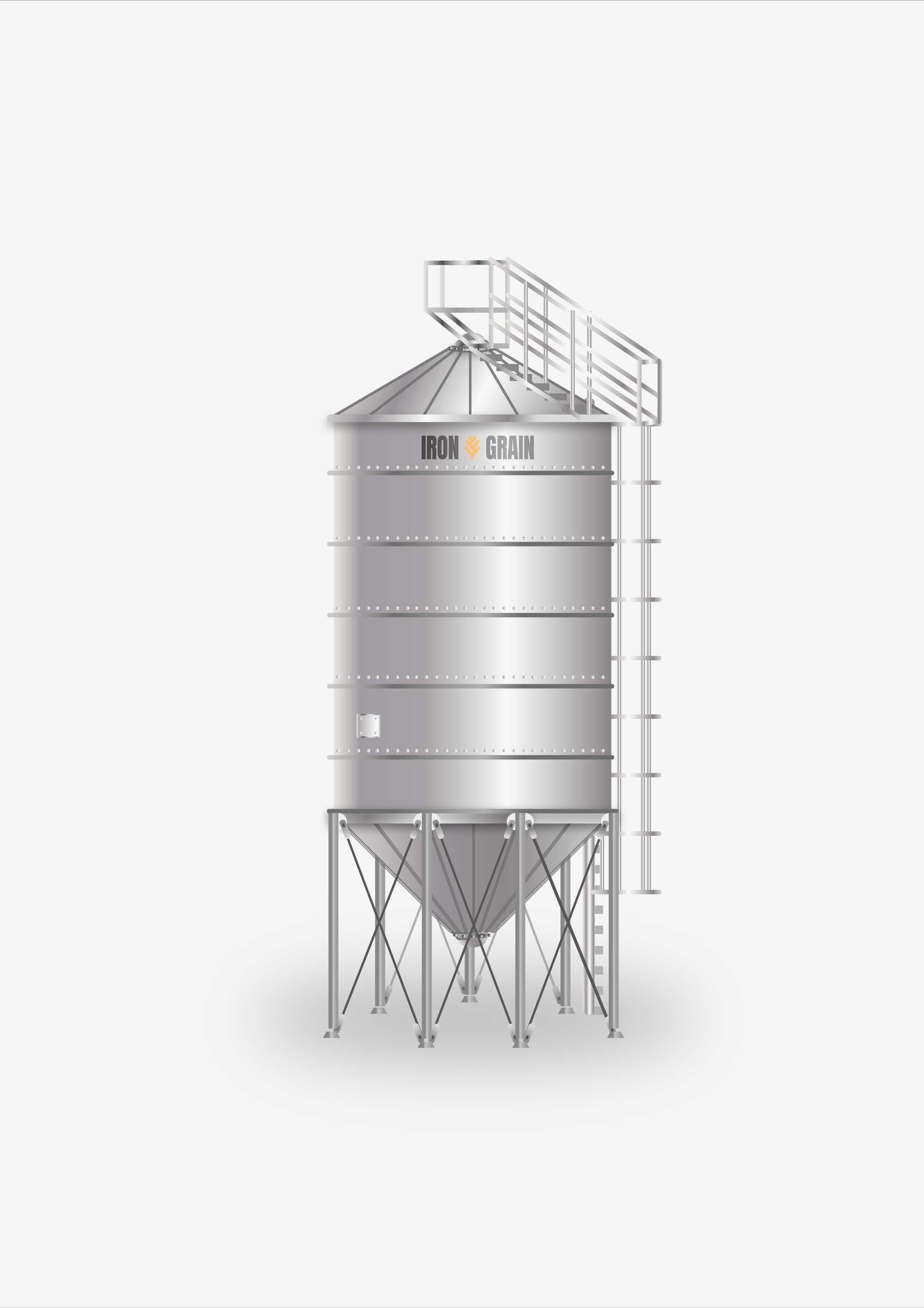 SILOS zbożowy Lejowy lej 10T 50t 100t 150 200t 1000t 2000t silosy
