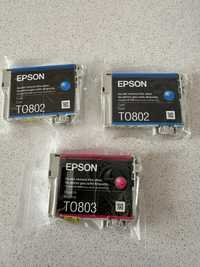 Epson T0802 e T0803