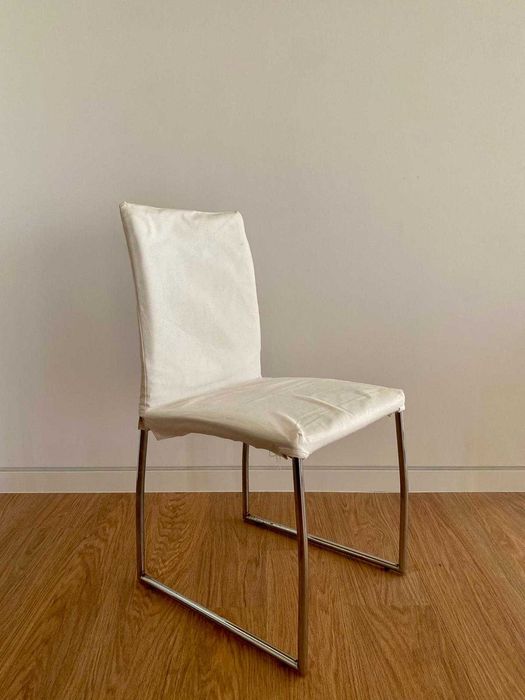 Mesa de Jantar Moderna de Vidro