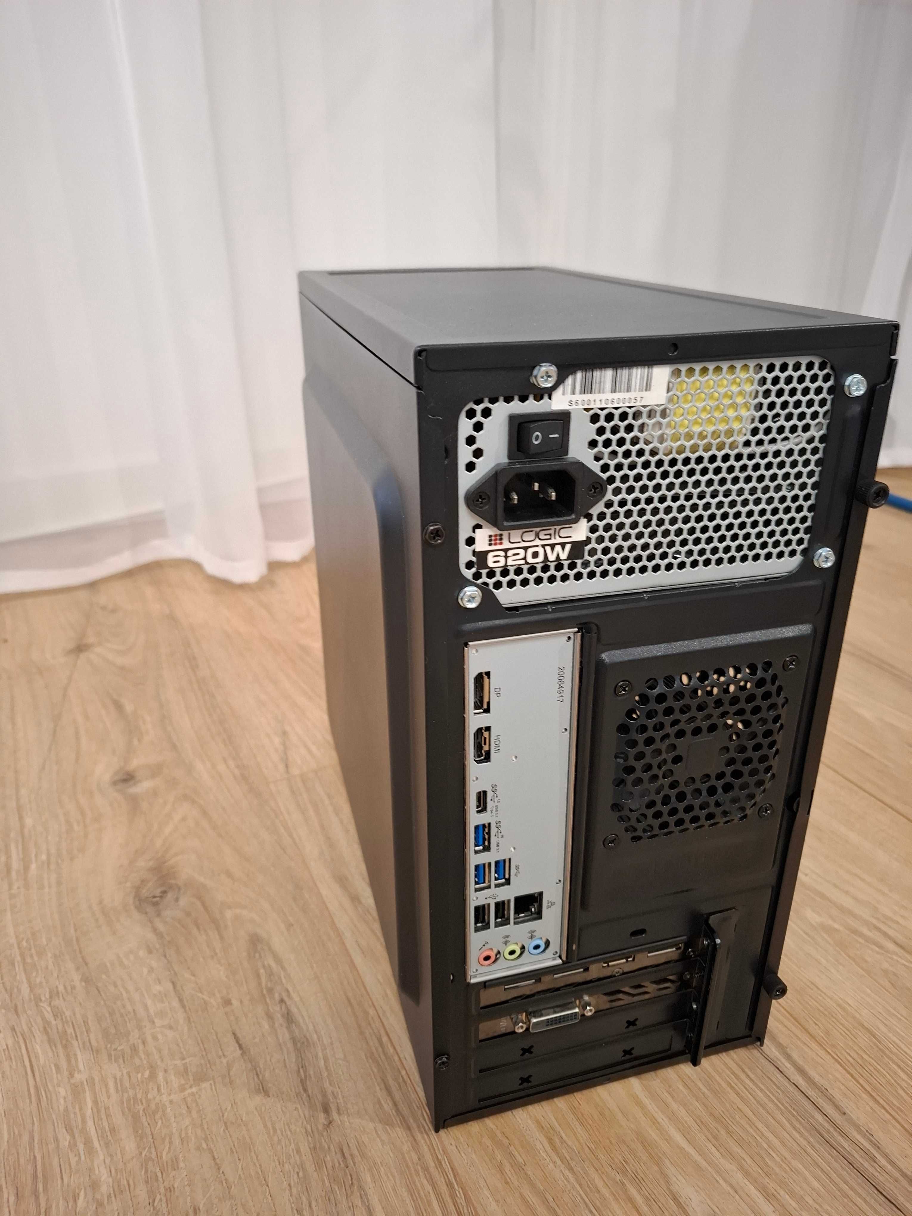 Komputer Gamingowy PC i5-9500 SSD 16GB DDR4 GTX1060 6GB