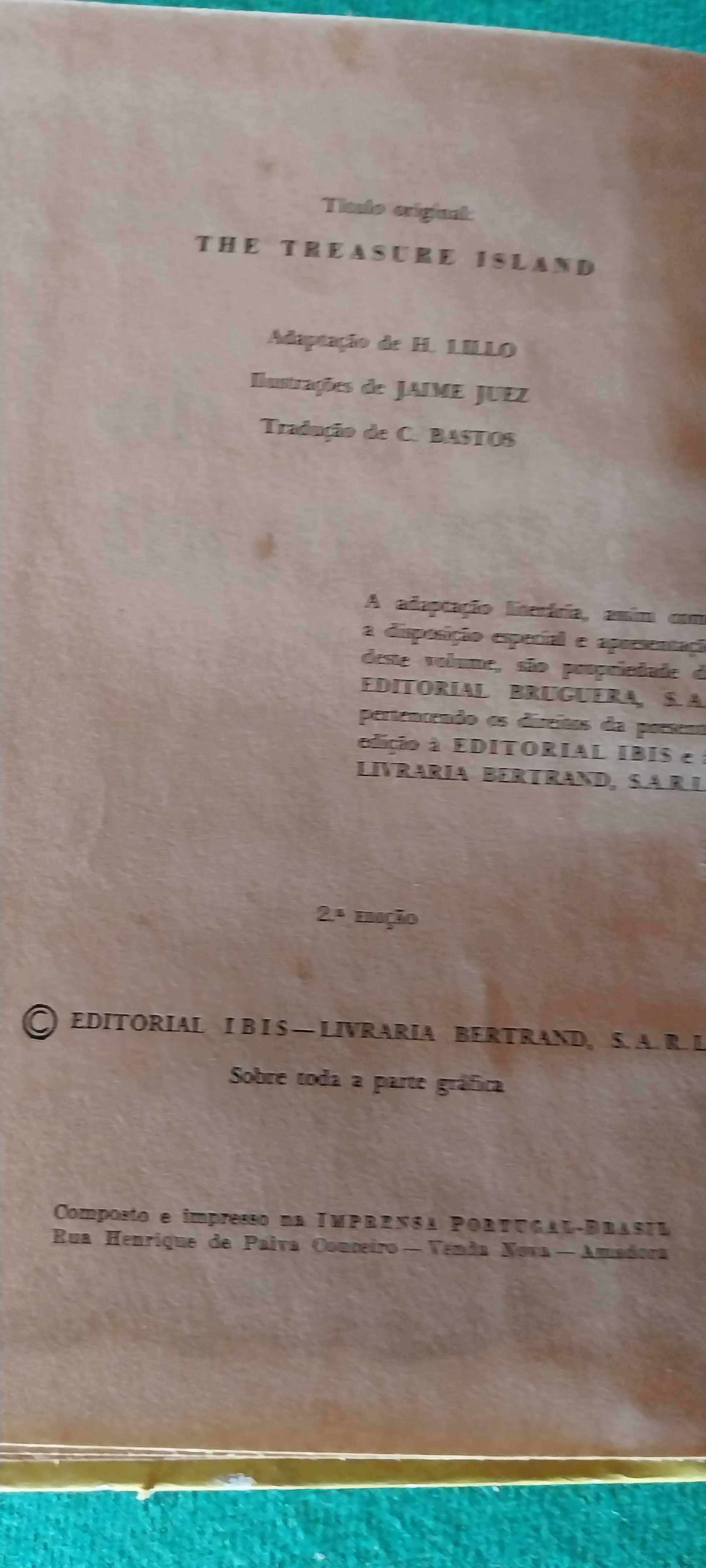 A ilha do TESOURO - R.L.Stevenson 2ª  EDIÇÂO