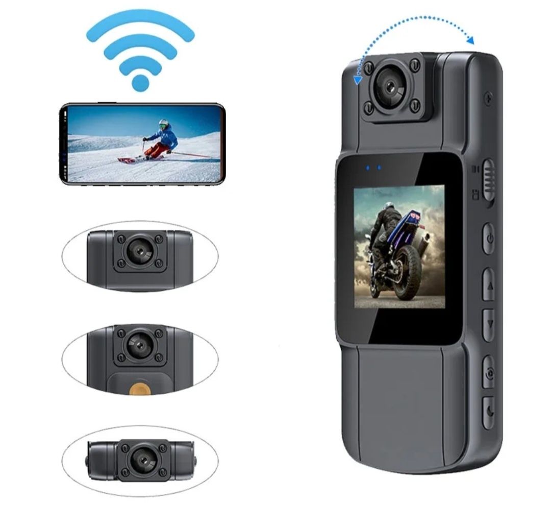 Mini Kameraka szpiegowska aparat Wi-F z ekranem