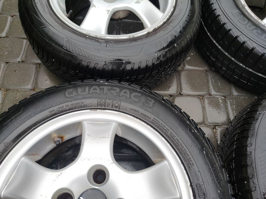 Koła alufelgi zimowe zima 4x114,3 - 195/65R15 - KIA Hyundai komplet