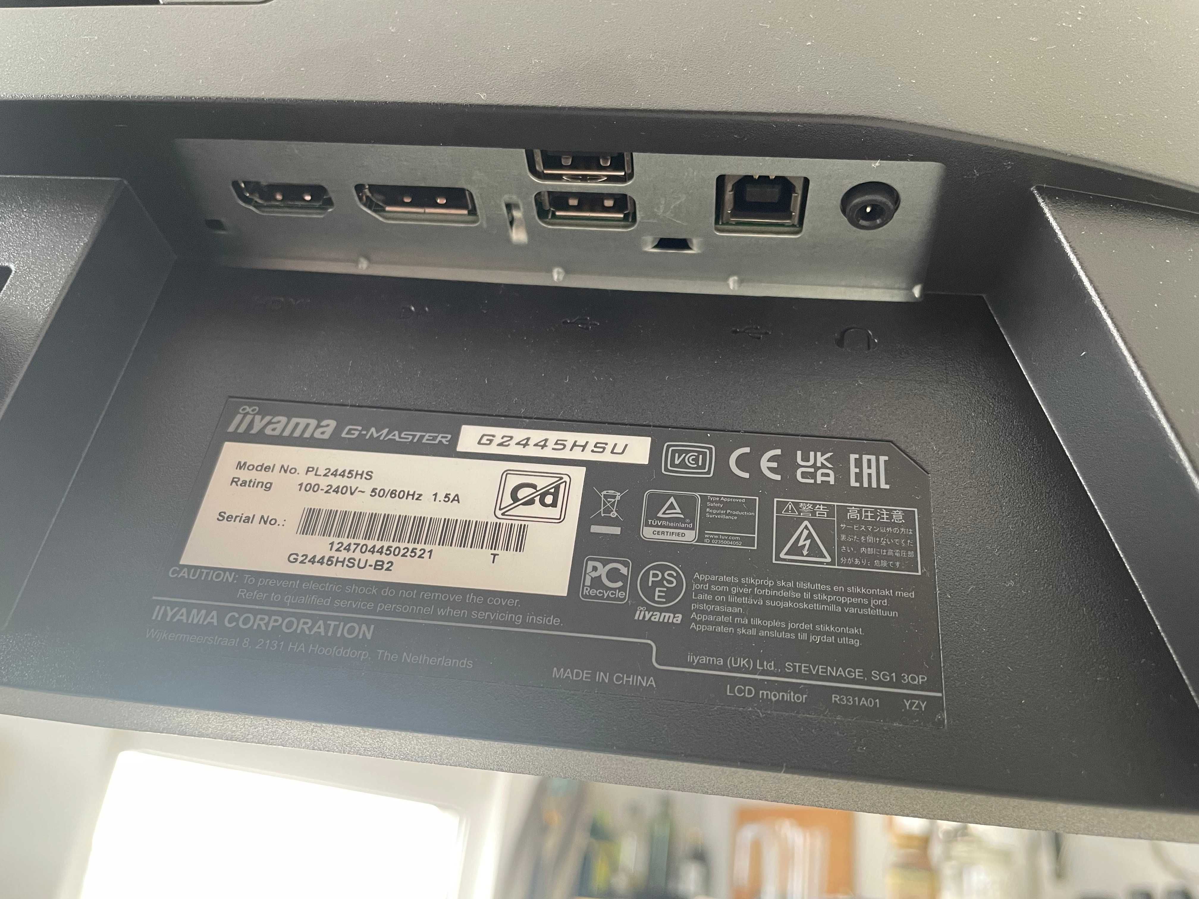 Monitor iiyama G2445HSU Full HD 100Hz 1ms