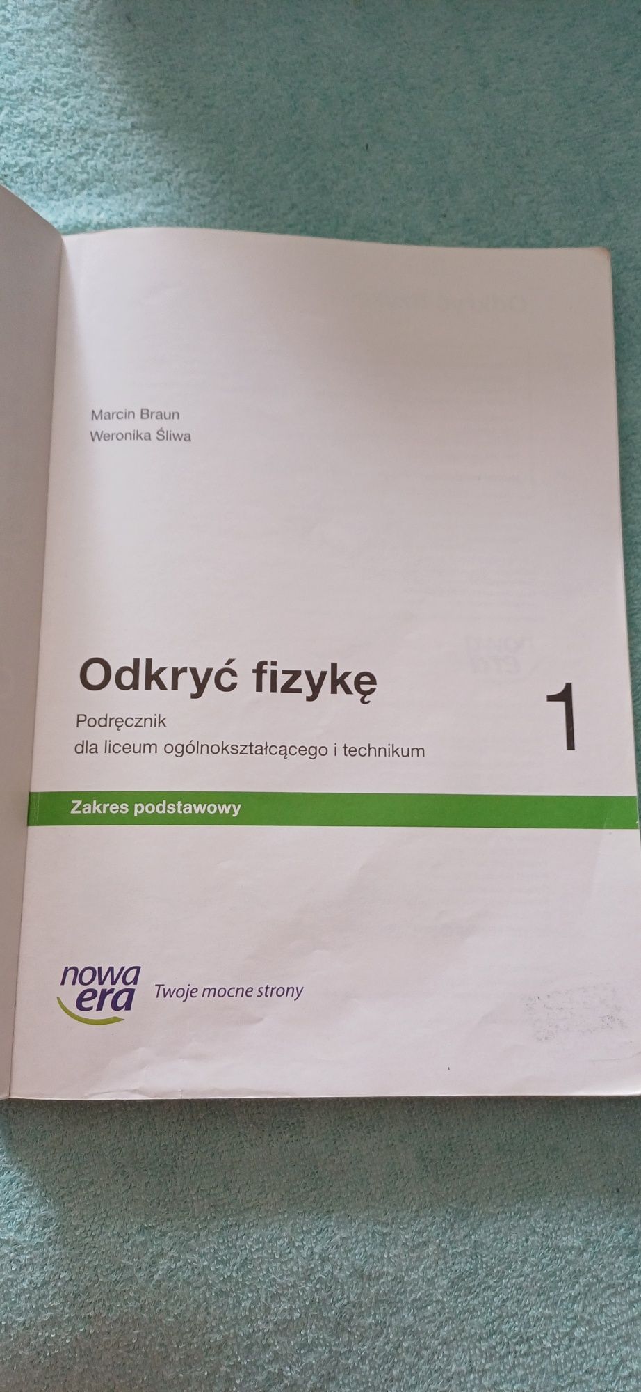 Odkryć  fizykę  1  podręcznik