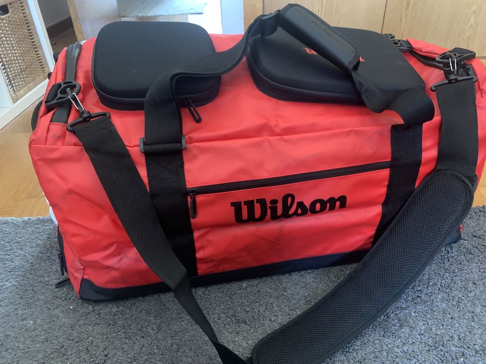 Saco Vermelho Duffle bag L Wilson