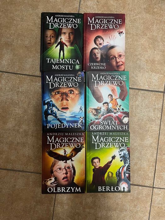 Magiczne Drzewo Andrzej Maleszka 6 książek