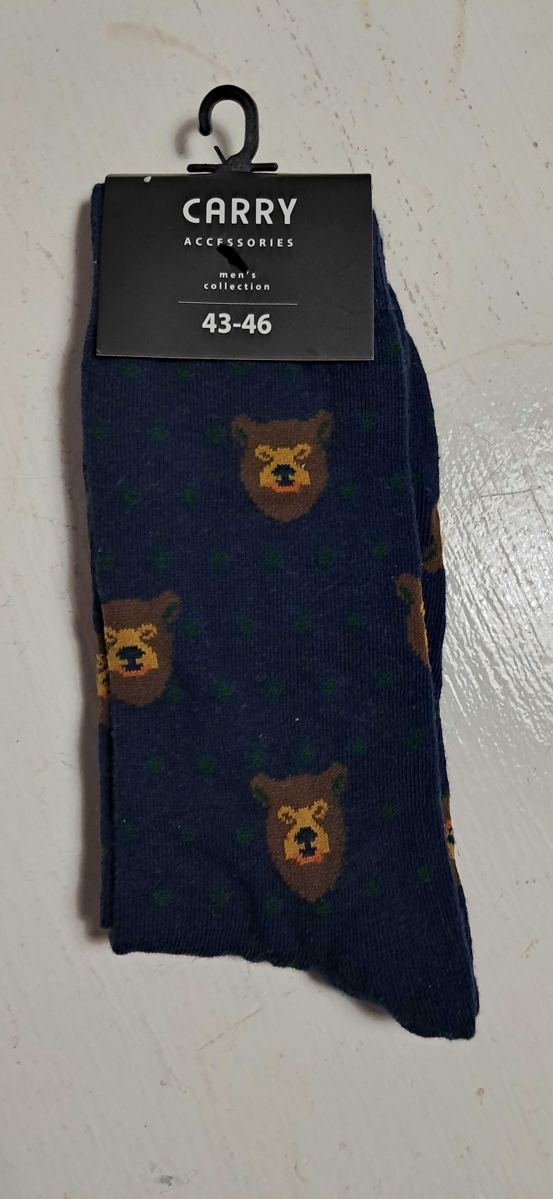 Skarpetki Skarpety Sock CARRY Rozmiar 43-46 NOWE Bawełna 70% TF-1R-013