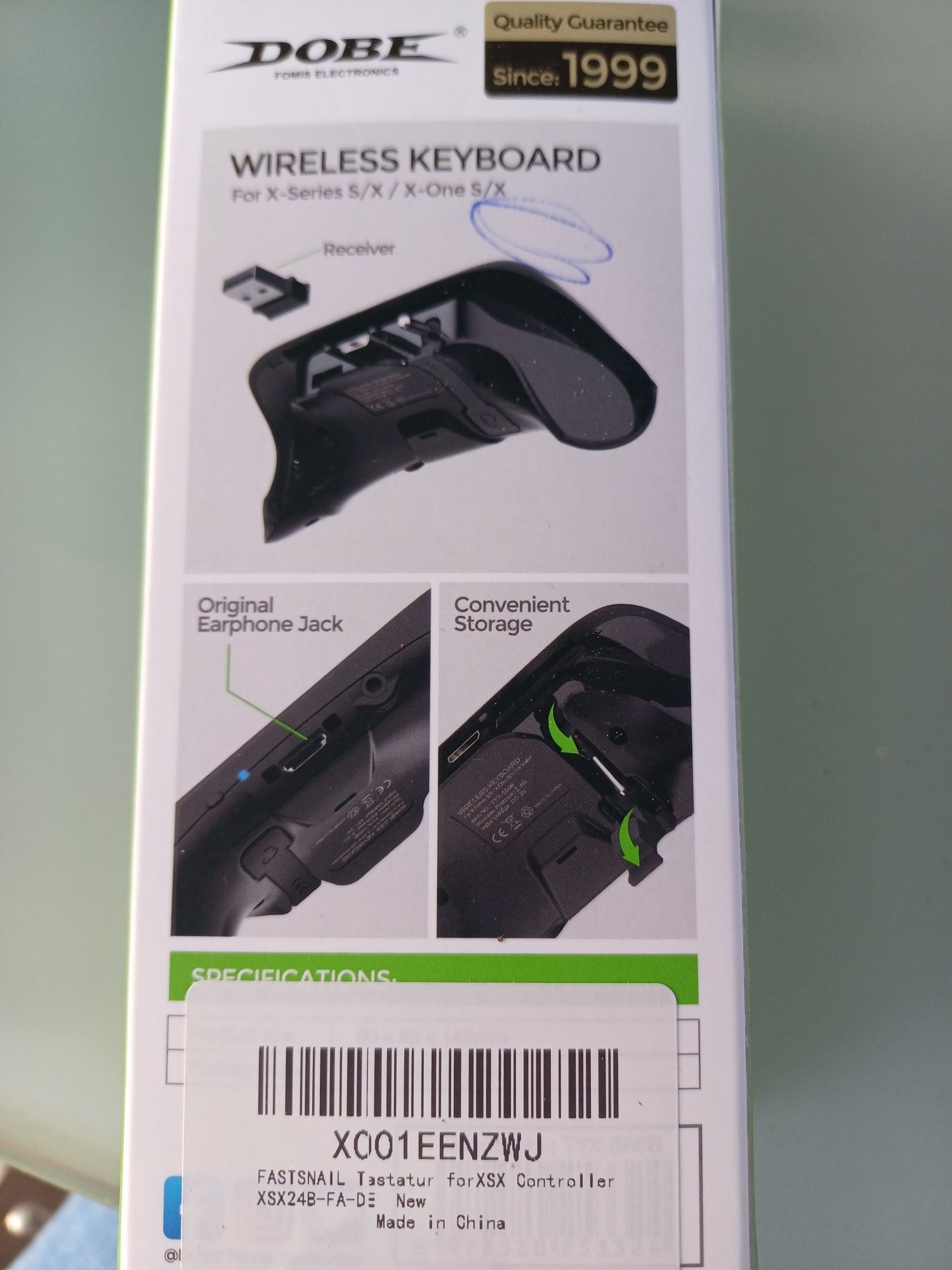 Klawiatura bezprzewodowa X-series S/X/X-One S/X