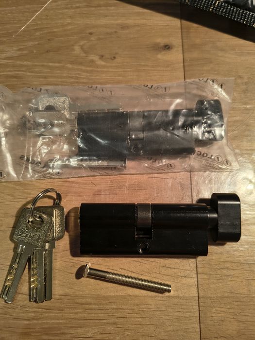 Wkładka zamek do drzwi 35/35 czarny