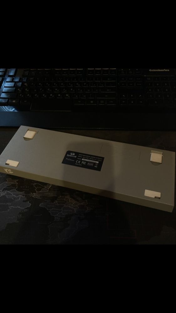 klawiatura mechaniczna redragon k617rgb