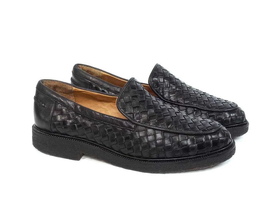 Кожаные женские туфли Billi Bi Mestizo Sort Loafers I Glat Оригинал