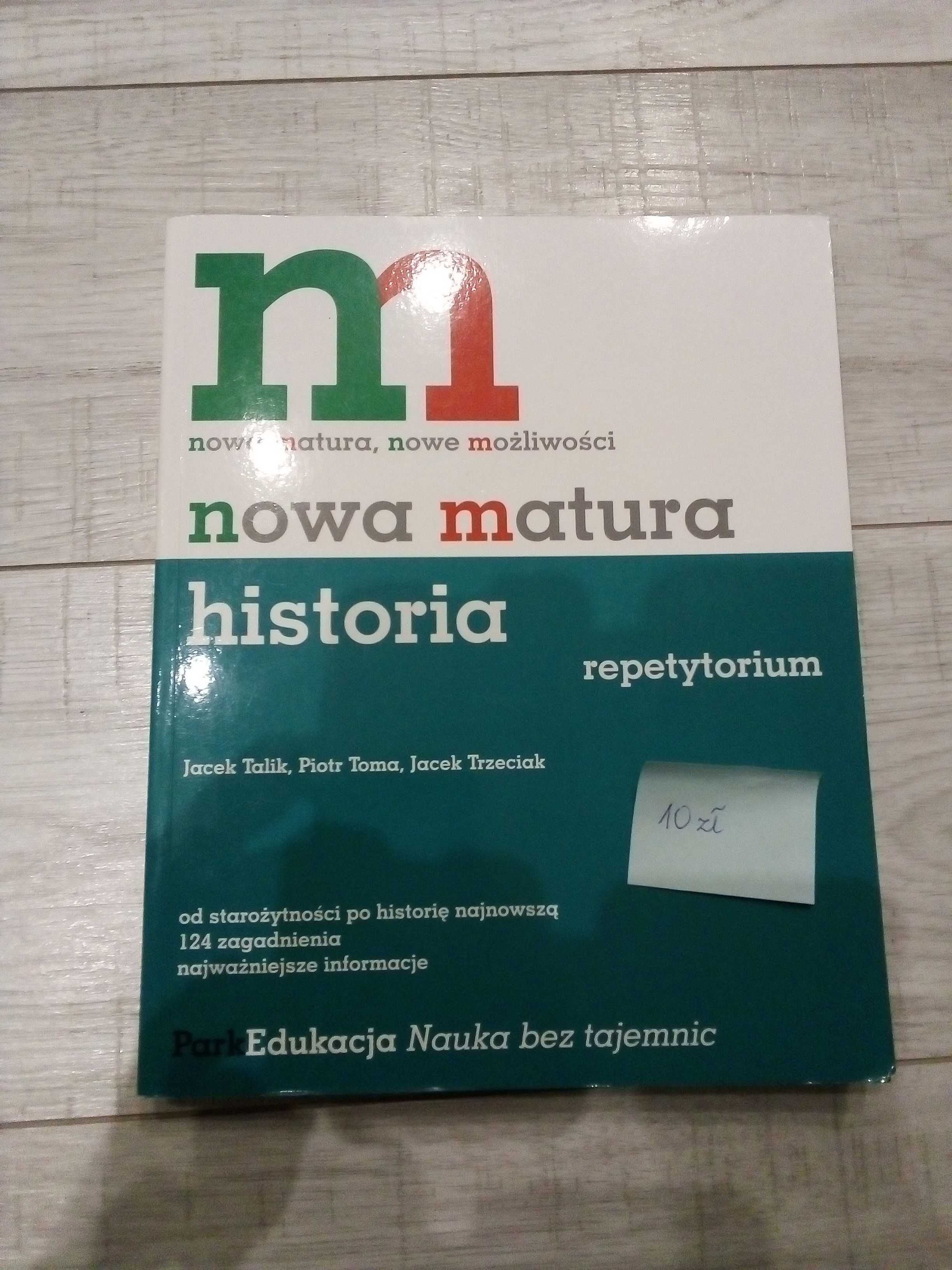 Historia zestaw repetytorium PWN tablice ściąga bryk matura liceum