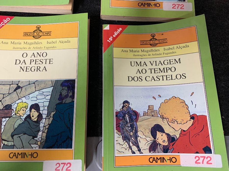5 Livros VIAGENS NO TEMPO da Caminho