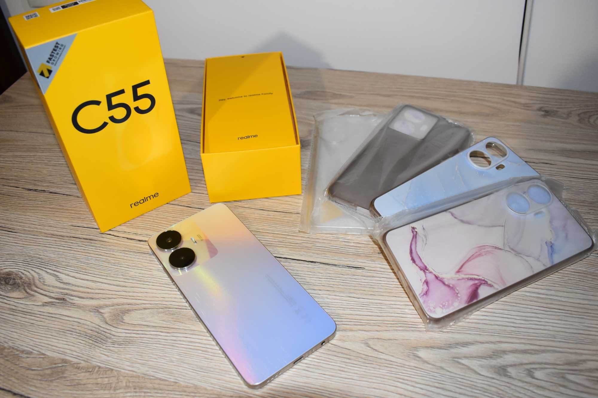 Realme C55 8/256 GB na gwarancji