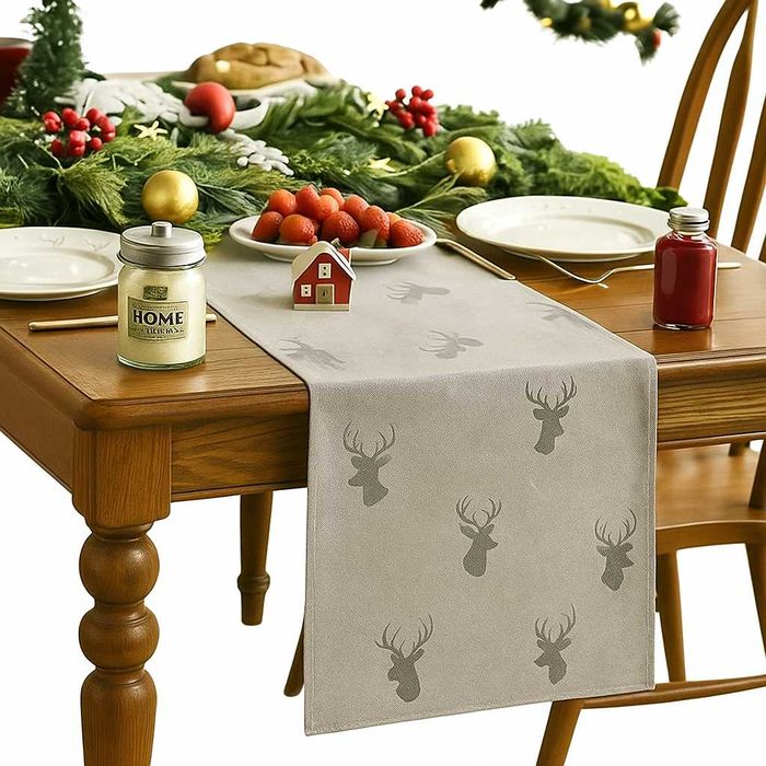 Bieżnik świąteczny obrus 40x140 na święta stół obrusik na prezent hit
