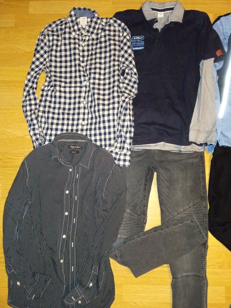 Пакет вещей на мальчика подростка 13-14-15лет джинси, рубашка Lee