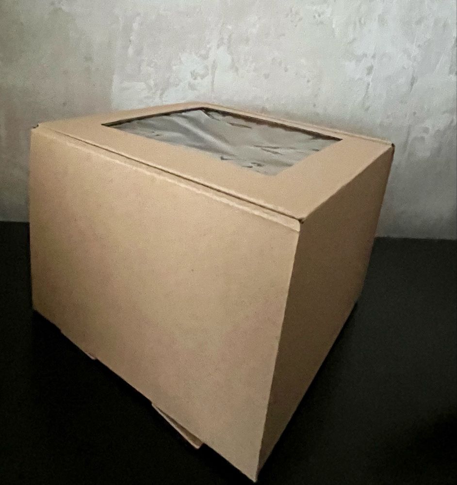Pudelko z okienkiem 10 szt  16cmx11,5cm wys