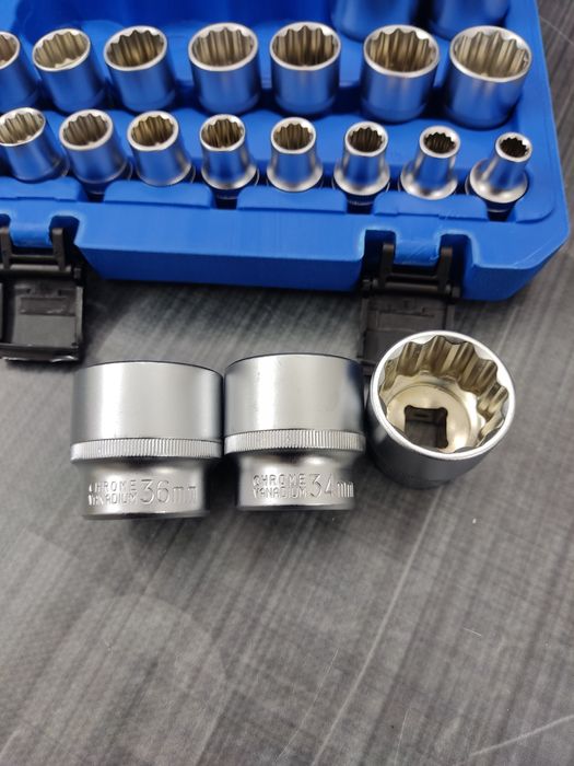 Набор торцевых двенадцатигранных головок 8-36 мм Geko G13547