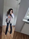 Szara kamizelka Futro S/M