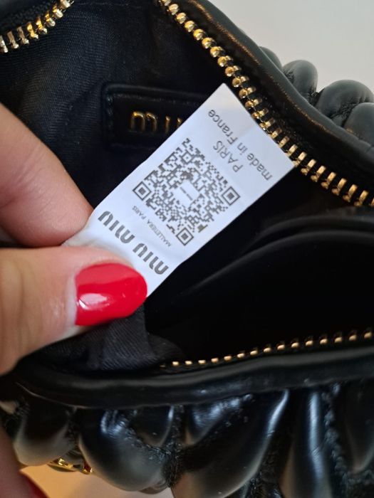 Torebka damska Miu Miu Nowa komplet + box Miumiu