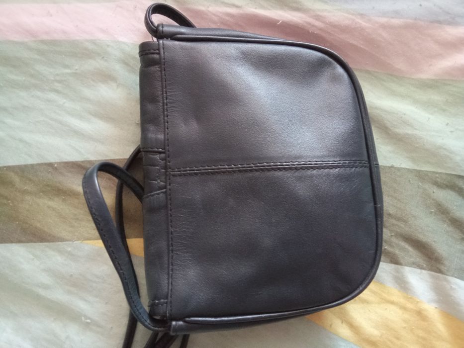 Сумочка кожаная женская