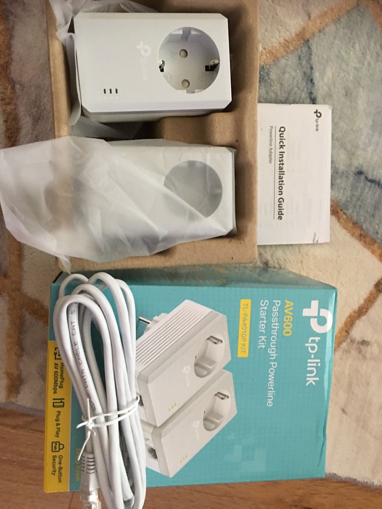 TP-Link repetater/extender powerline adapter