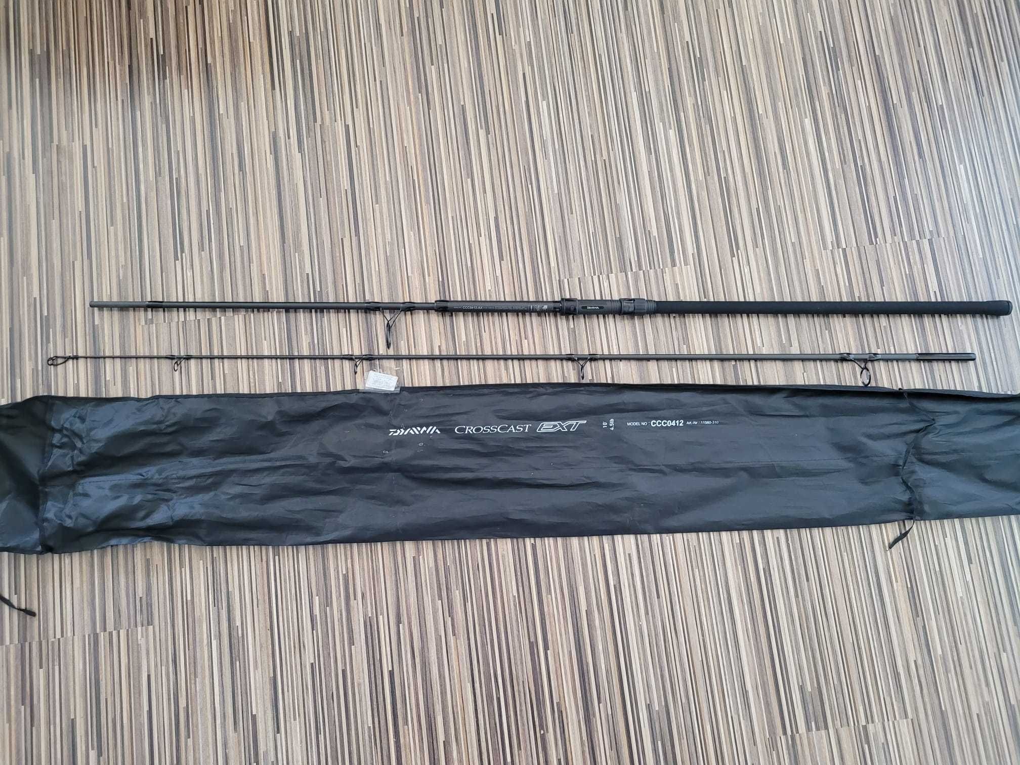 Daiwa Crosscast EXT Carp - 3,00m 4,50lb, Składany dolnik