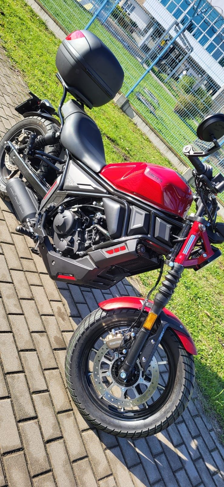Motor marki Zontes 125c