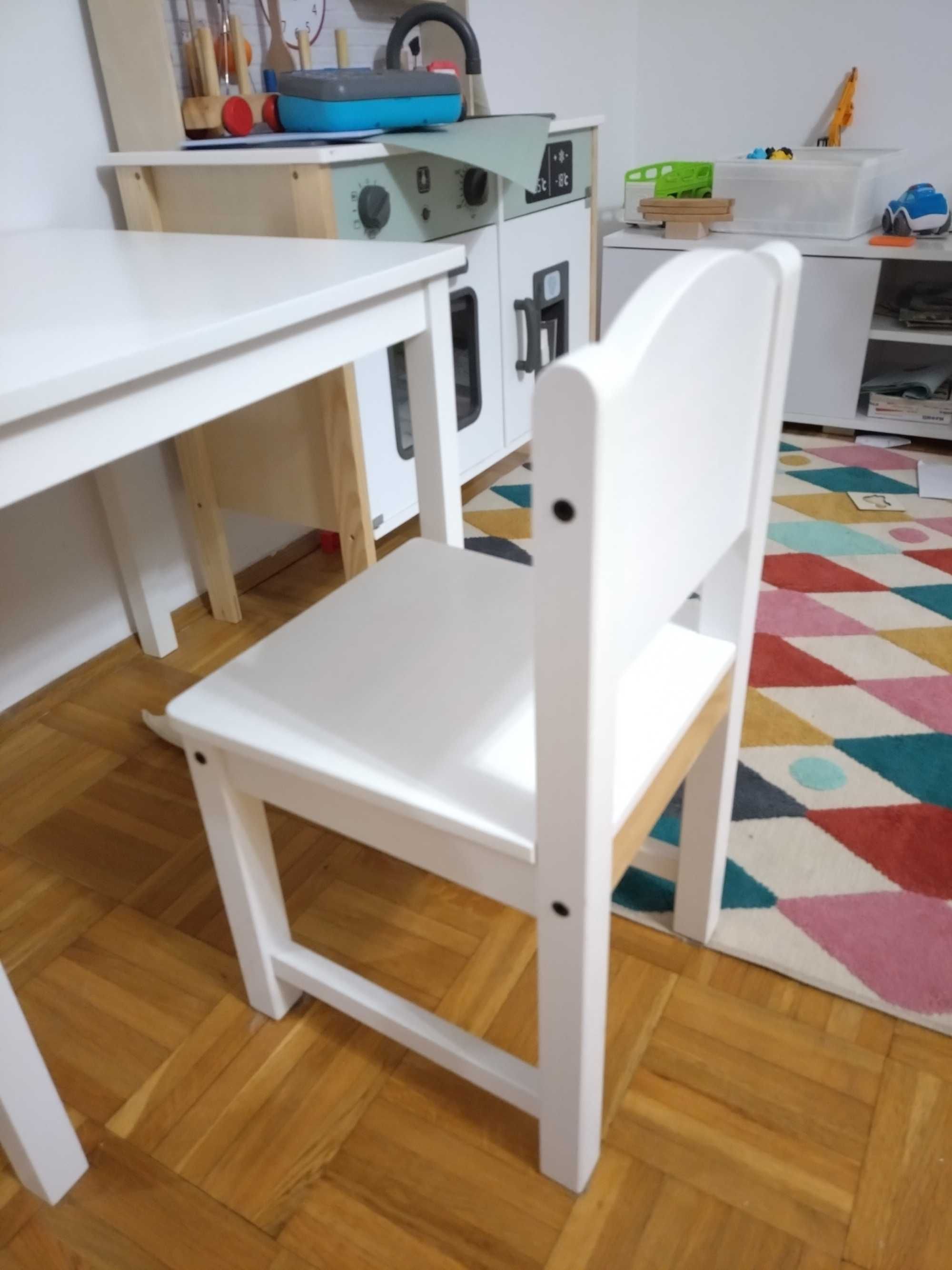 Zestaw Stolik dziecięcy i Krzesełko dziecięce IKEA KRITTER + SUNDVIK