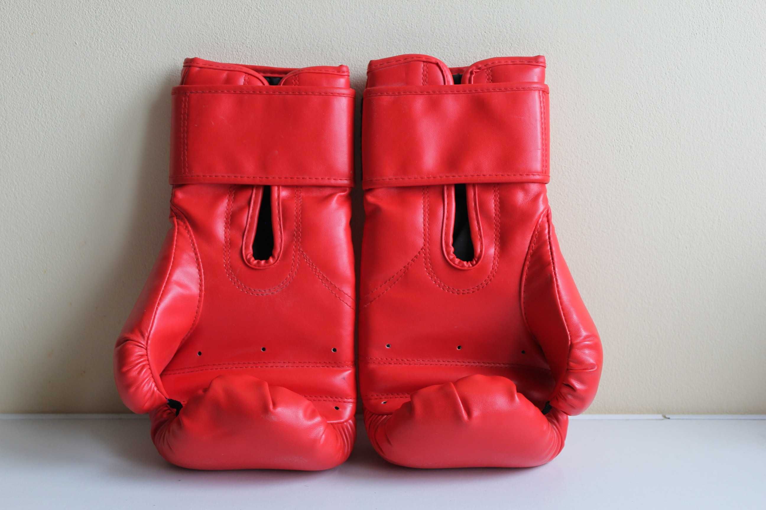 Czerwone rękawice bokserskie Seven for 7