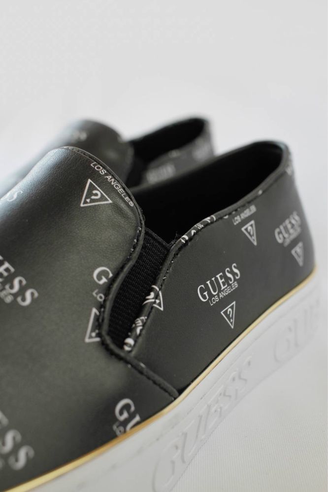 GUESS оригинал! В наличии новые женские слипоны кеды черные 38 41