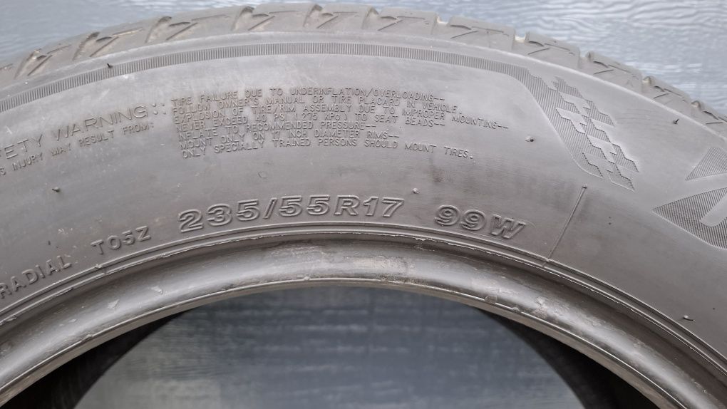 Bridgestone 235/55 R17 Turanza 5 mm