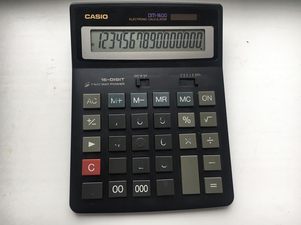 Калькулятор CASIO 16 разрядный