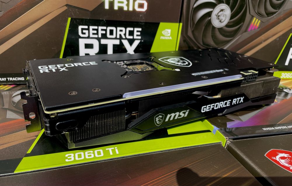 Відеокарта MSI RTX 3060 Ti 8GB Gaming X Trio GDDR6X ГАРАНТІЯ!