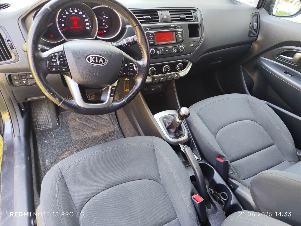 Kia Rio 2012 r. BENZYNA 1.2.  3 drzwiowe