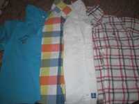 3 camisas 3-4 anos + polo + calças ganga+ t-shirt e calções