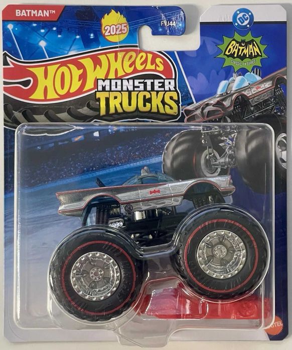 WHEELS MONSTER TRUCKS [TREASURE HUNT] - BATMAN BATMOBILE