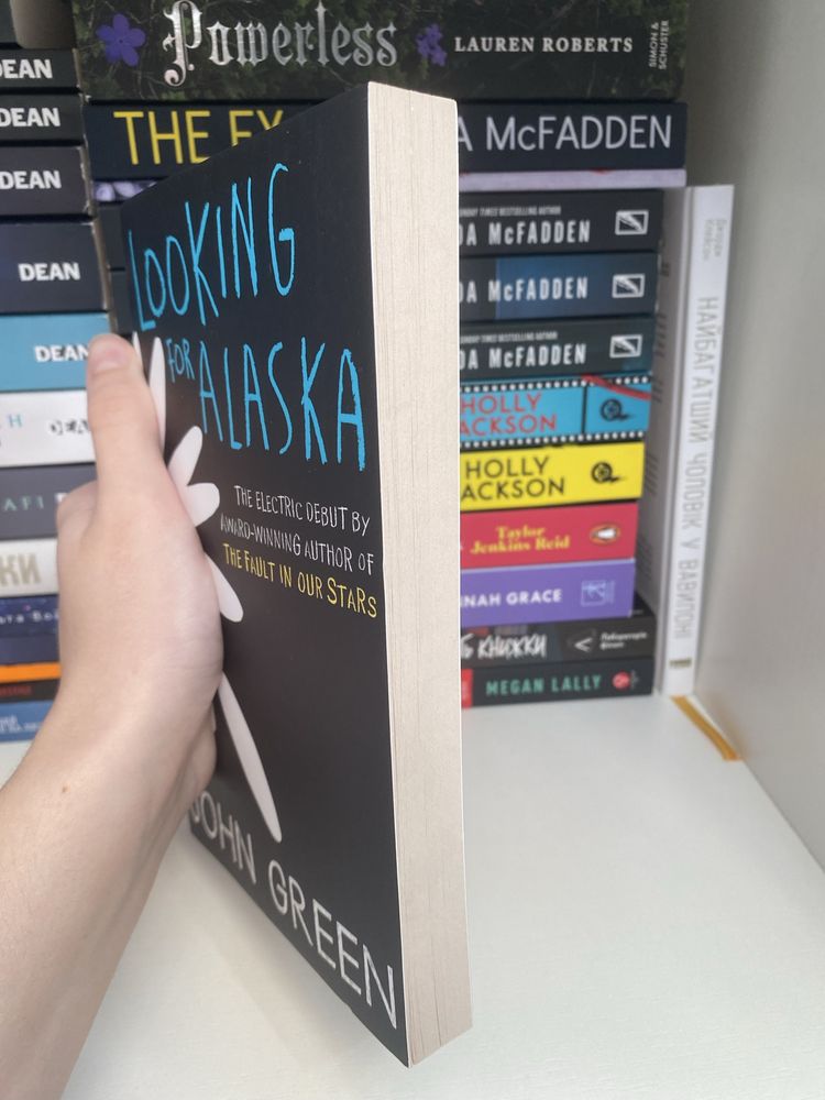 Looking for Alaska John Green книга англійською В пошуках Аляски