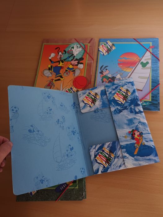 4 capas escolares Ambar da Disney (preço do conjunto)