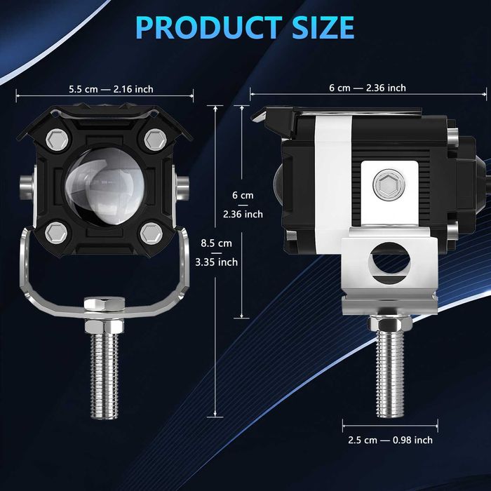 Фари на ближнє світло. В комплекті пара.