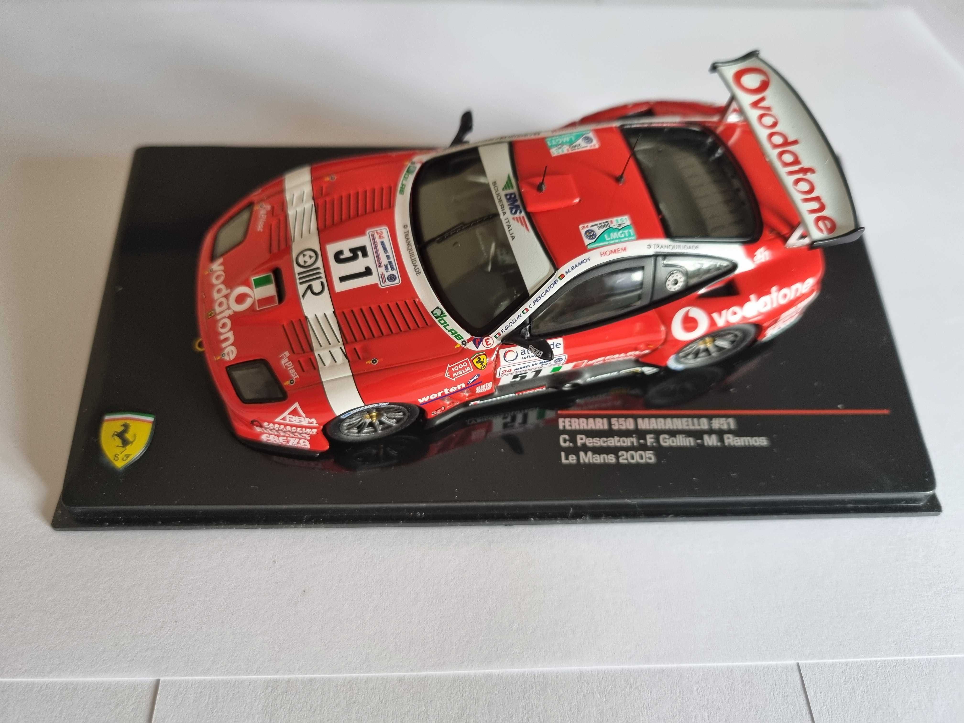 Ferrari 550 Maranello - Le Mans 2005 - Miguel Ramos  Ixo