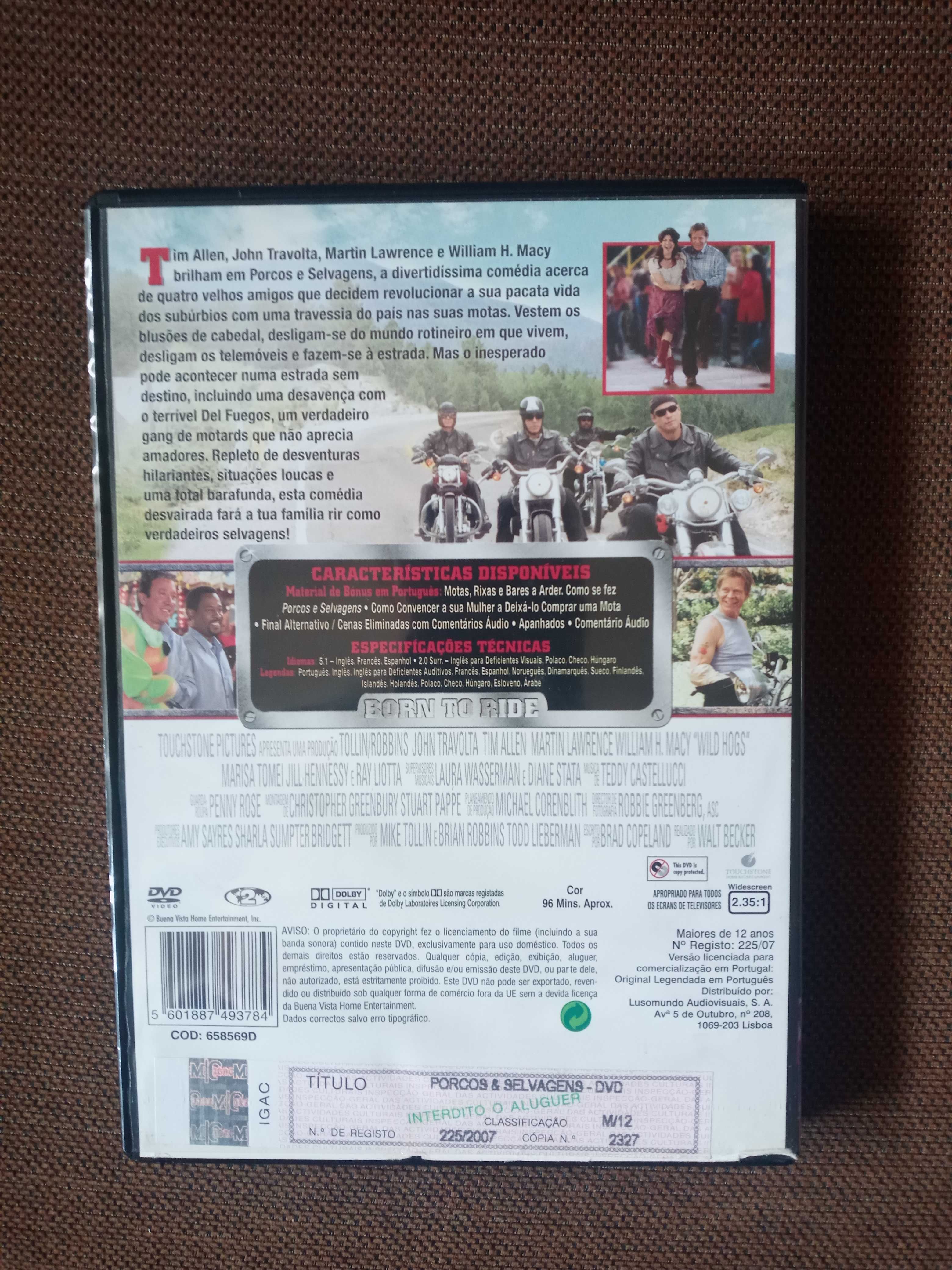 filme dvd original - porcos e selvagens