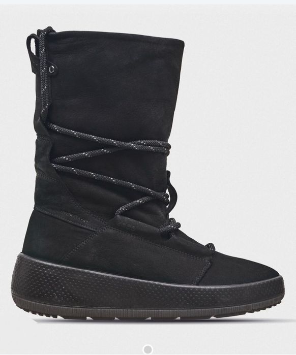 Ecco 40 чоботи жіночі зима осінь сапоги шкіряні ботинки ессо