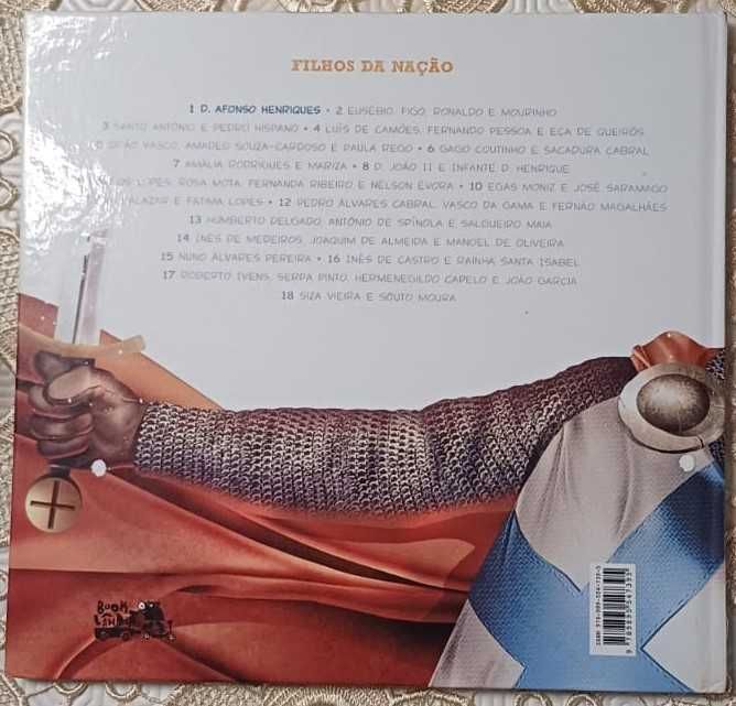 Livro D. Afonso Henriques da coleção Filhos da Nação